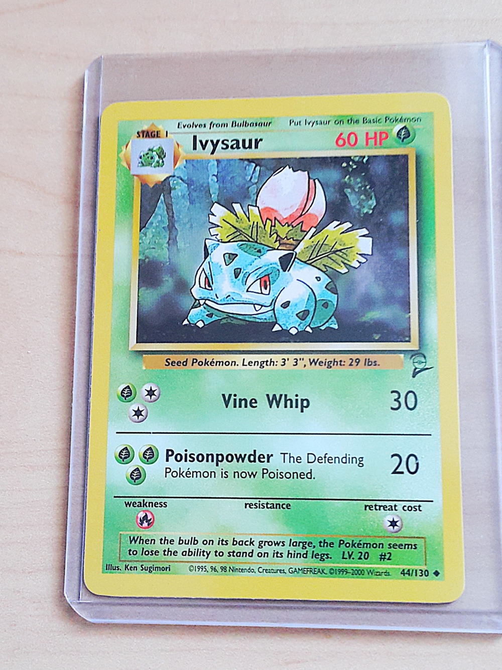 MINT Ivysaur Pokémon TCG